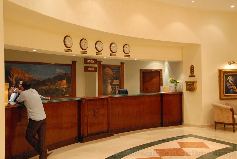 020_egipt_sharm.jpg - Hotelowa recepcja.